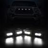 4x 12V Car Smoke Lens LED Grille Light Kit White Lamp For Toyota Tacoma 2020-21