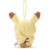 Takara Tomy Arts Pokémon Poké Piece Plush Ball Chain Mascot Pikachu, Approximately 13cm Tall