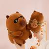 New Rich Kapibara Doll Rich Backpack Capybara Plush Toy Ugly Cute Capybara Birthday Gift