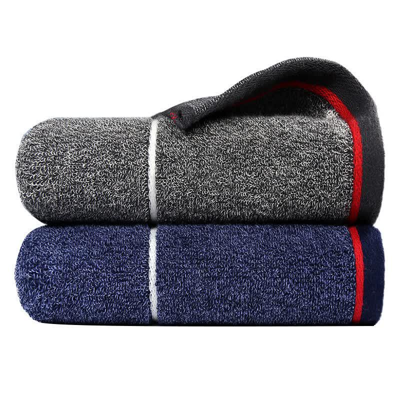 Grace Pure Cotton Plaid Face Towel (2-Pack) 74x33cm
