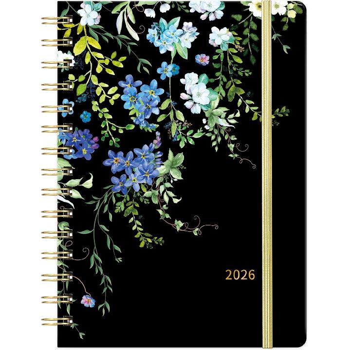 2026 Monthly Planner - 9   x 11  , Large 12 Monthly Calendar/Planner 2026, Jan. 2026 - DEC. 2026, 2026 Calendar Planner with Twin-wire Binding, Note 2026 Weekly&Monthly Plann