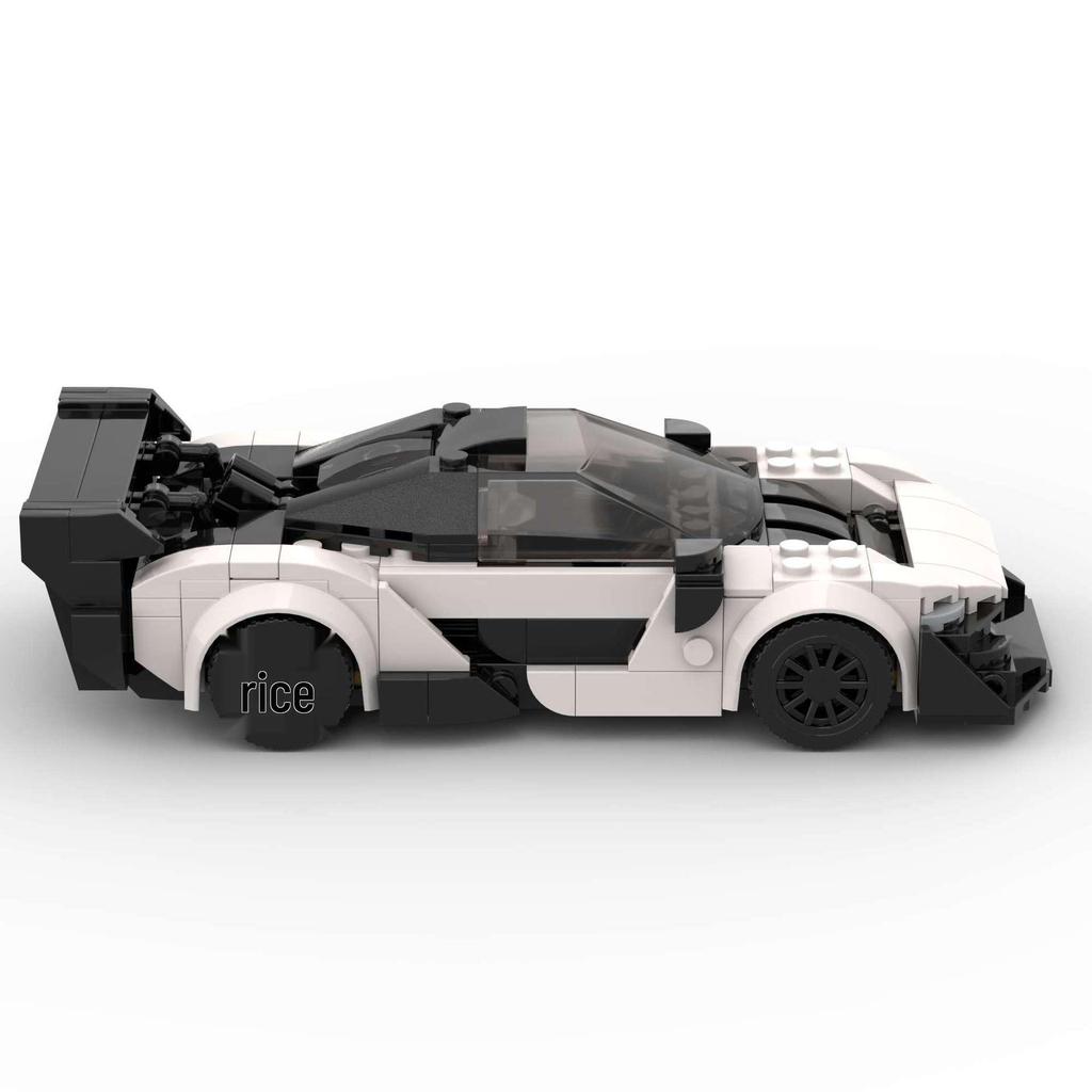 Children's Educational Racing Sports Car Building Block Set Compatible with Lego Bricks