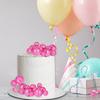 24 Stück Discos Thema Cupcake Topper für Geburtstagsfeier Kuchen Einstecker Dekorative Nachspeise Geburtstagsdekorationen