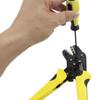 Ratchet Terminal Crimper Set with Multi-die, Power Cord, and Canvas Sleeve for Wire End Terminals and Plugs