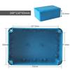 IP67 Waterproof Enclosure Junction Housing Box ABS Plastic Blue Color Instrument Box Electronic Project Case Outdoor Indoor