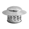 80/110/160/200mm Stainles Steel Chimney Cap Round Ducting Ventilation Exhaust Cover Roof Pipe Exhaust Hood Vent Cap