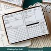 Time Management Planner: Weekly & Daily Calendar, Date Timeline, Check-in, TODO List, Monthly Stamp