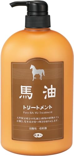 Azuma Trading Co., Ltd. [Same Price, Includes Imabari Towel] Horse Oil Treatment 1000g / Tabibijin Bayu