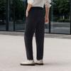 Li-Ning Simple Comfortable Casual Versatile Solid Color Straight Leg Mid Rise Sports Pants Men Pants Black AYKV937-1