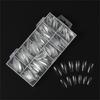 Extras Long C Curves False Nail Tips,Acrylic Fake Nail Tips French Nail Tip Half Cover Square/Full Cover Almond Nail Tip