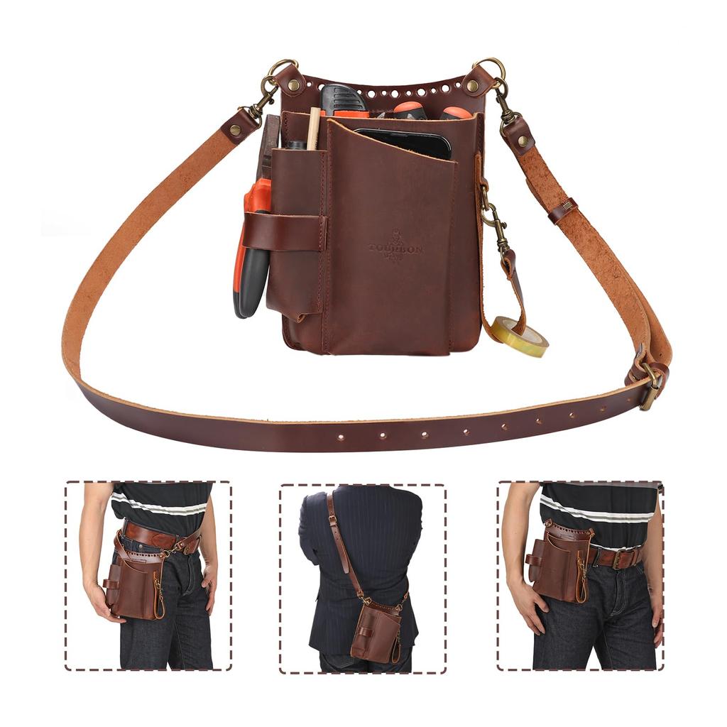 TOURBON Zahradnické Kožené Květinářské Nůžky Pas Květinářská Kapsa, Pouzdro, Pouzdro, Taška, Kapsa, Zahradnictví,