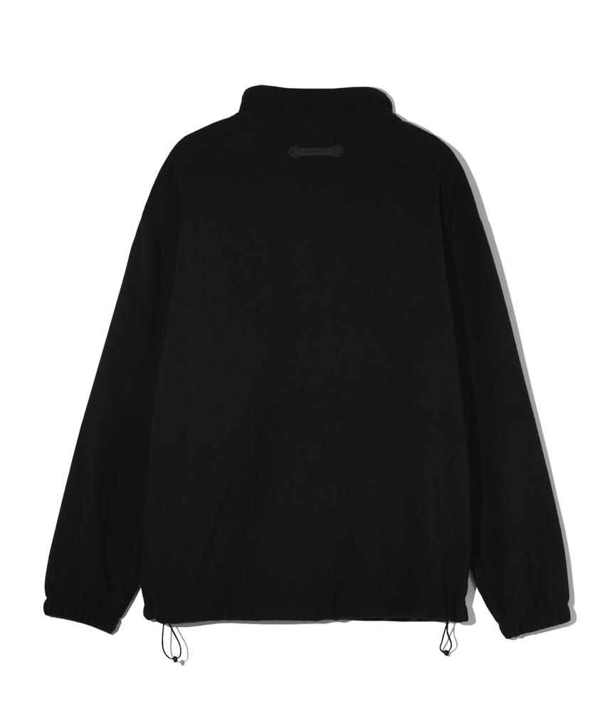 Yale Embroidery Dan Fleece Track Jacket_Black