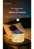 Flame Design Essential Oil Diffuser: Silent Air Freshener, Mood Lamp, and Desktop Humidifier for Home Bedroom