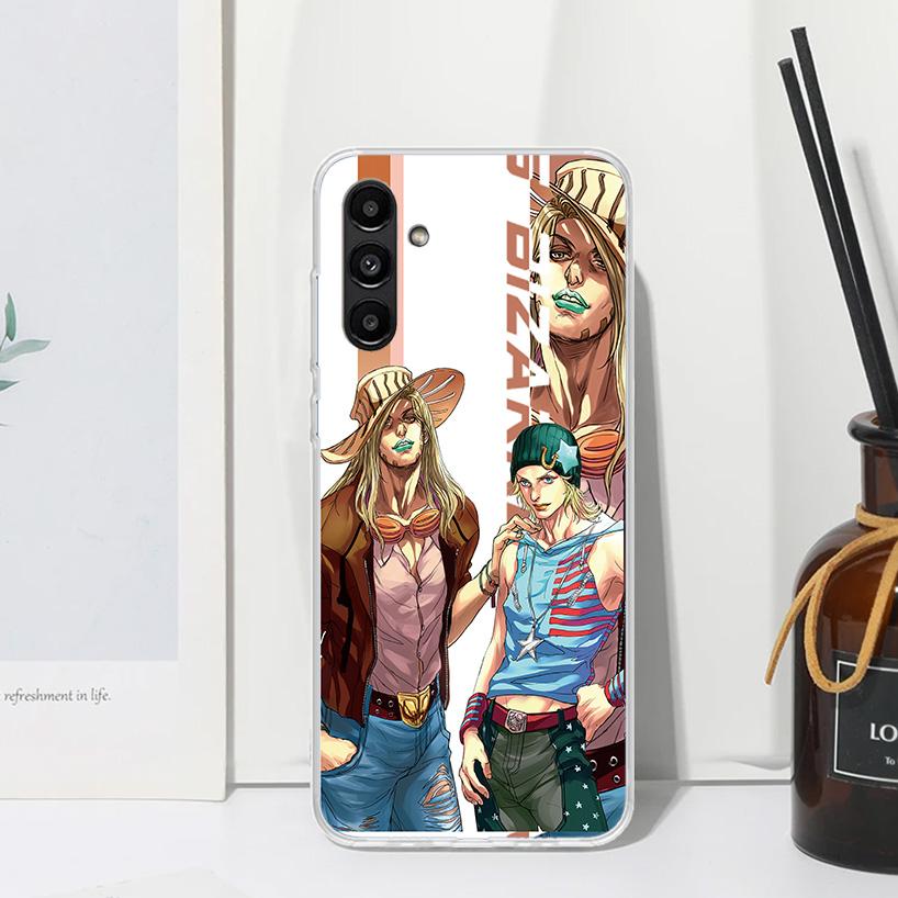 JoJo Bizarre Adventure Anime Phone Case For Samsung Galaxy A15 A25 A35 A55 A14 A24 A34 A54 A13 A23 A33 A53 A12 A22 A32 A52 A05S
