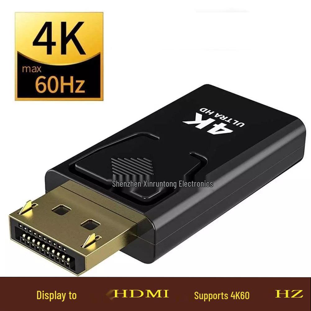 

Адаптер DisplayPort - HDMI - 4K HD Папа-Мама 3D Конвертер 1080P Black