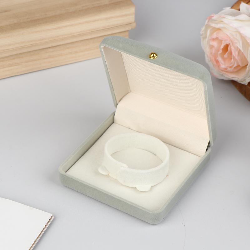 Velvet Jewelry Box Rings Necklaces Earrings Pendants Storage Box For Women Jewelry Packaging