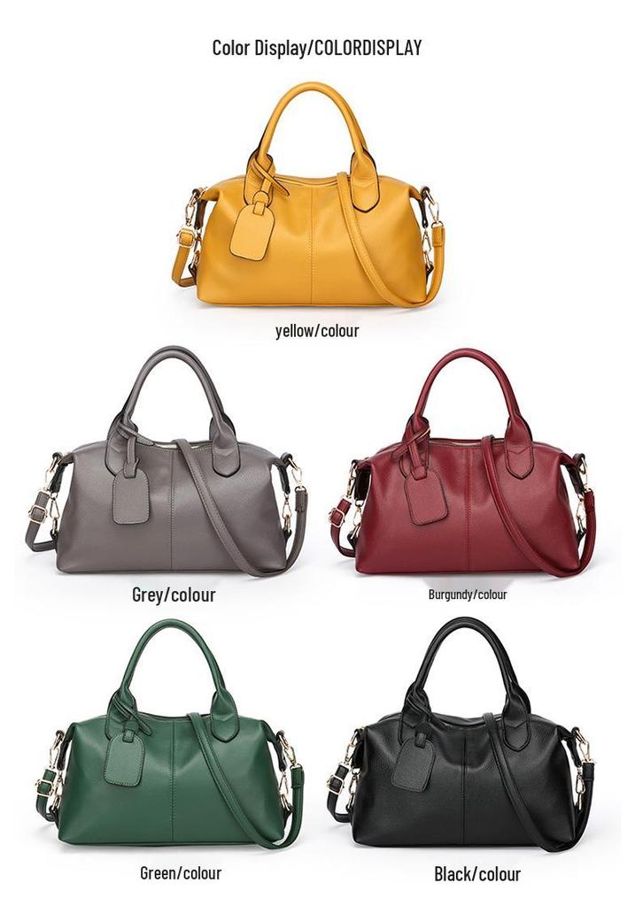 High-End Women's Boston Shoulder Crossbody Bag - New Style