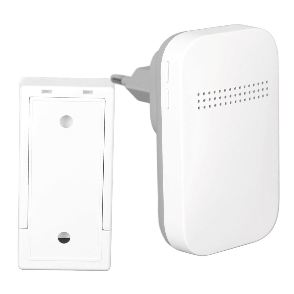 Selbstbetriebene Türklingel mit Empfänger Automatischer Klingelknopf Drahtlose Türklingel