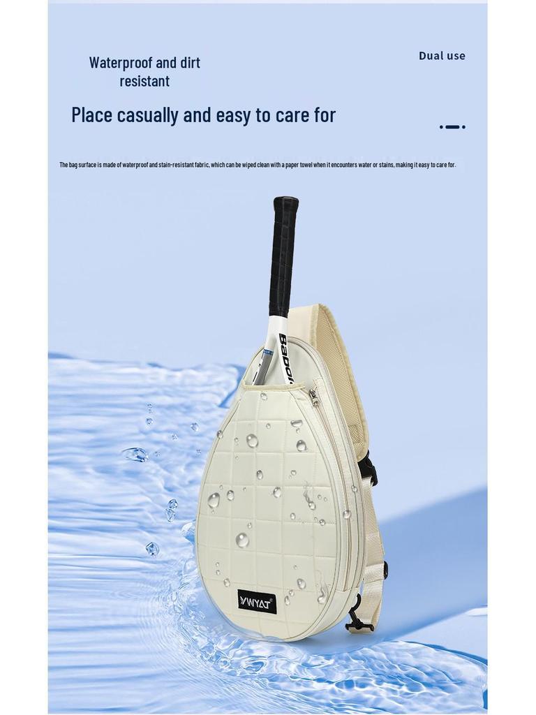 2022 Badminton Backpack: Unisex Casual Sports Handbag & 2 Racket Holder for Children