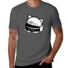 Unisexekineko Tshirt Breathable Basic Cotton Tshirt
