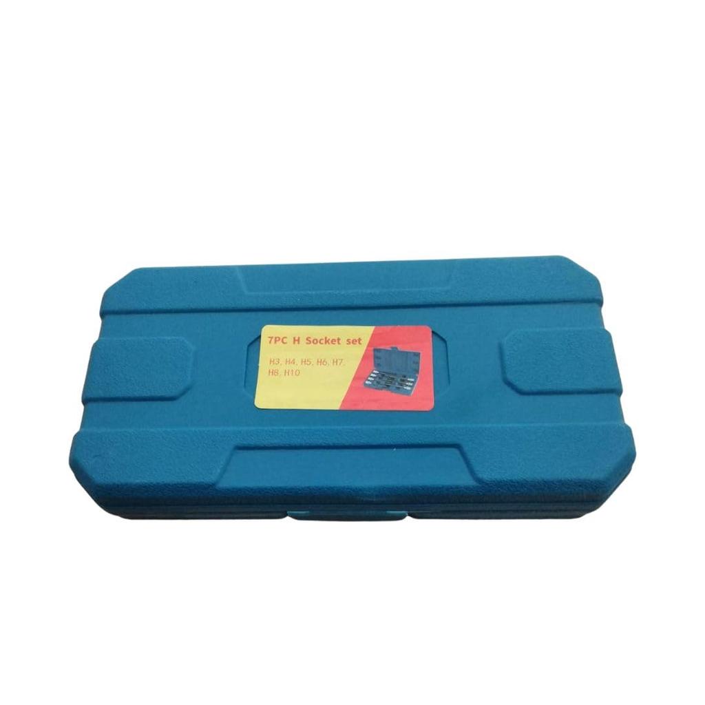 GRAVIX Long Hexagon Socket and Inch 110mm Total and Set with Storage Hex Socket Hex Carpentry DIY Tool Set for Automotive and Motorcycle Repair and