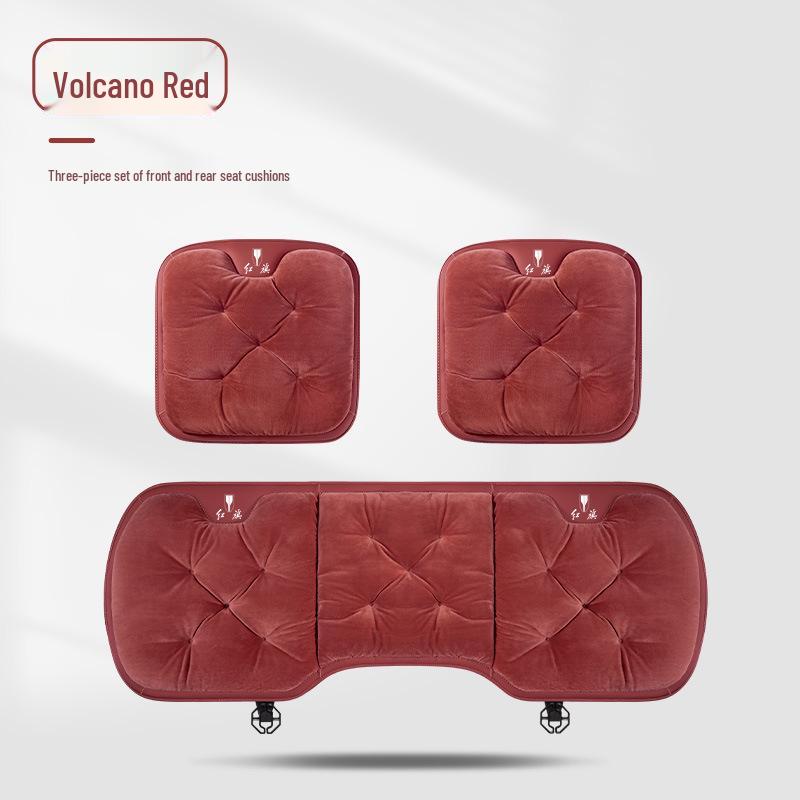 Winter Flannel Seat Cushions for Hongqi H5/HS5/HS3/H6/H9/E-HS9/HS7/HQ9 Cars