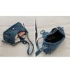 Spicy Girl Retro Denim Shoulder Bag Y2K Cloth Armpit Bag Simple Denim Handbag  Streetwear
