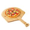 In Stock Bamboo Wood Pizza and Cheese Board - 12 & 15 Inch Pizza Peel/Bread Board