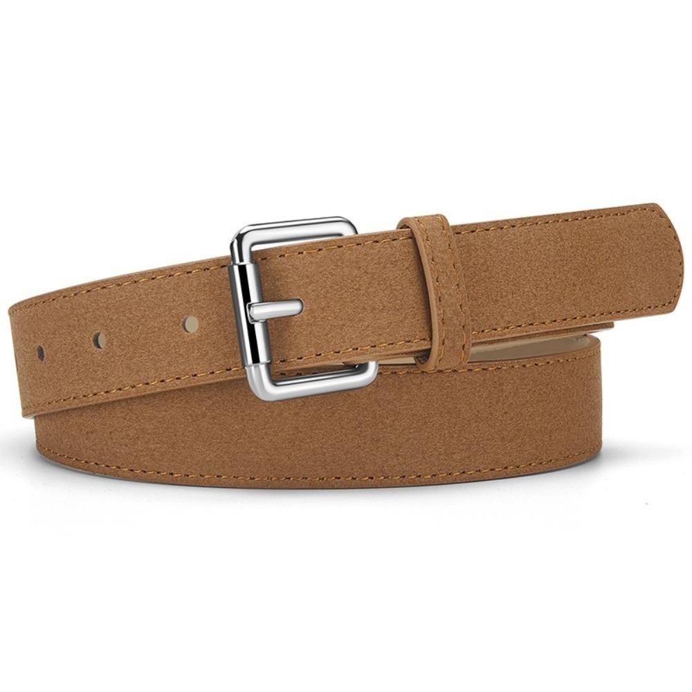 Versatile Pin Buckle Waistband Casual Waist Strap New Trouser Dress Belts  Women