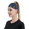 Autism Awareness Colorful Puzzle Pieces Sports Head Bands Sweatbands for Women Men Elastic Exercise Headband for Fitness Running
