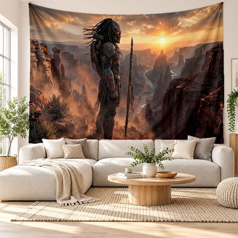 Predator Wall Tapestry Home Decor Hanging Cloth Art Background Tapestry for Bedroom