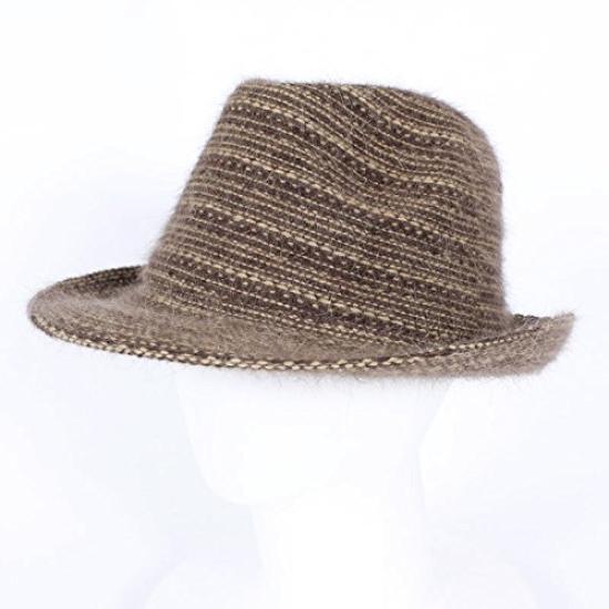 Sunglobe Fedora Felt Angora Knit Western Hat Women's Hat, Hat, Hat, Hat, Cowboy/Cowgirl Hat, 10-Gallon