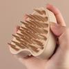 3-In-1 Heart-Shaped Silicone Scalp Head Massager Soft Comb Wet Dry Hair Root Care Makeup Brush Cleaning Shampoo Shower Tool