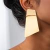 Gold Geometric Earrings - European and American Trend