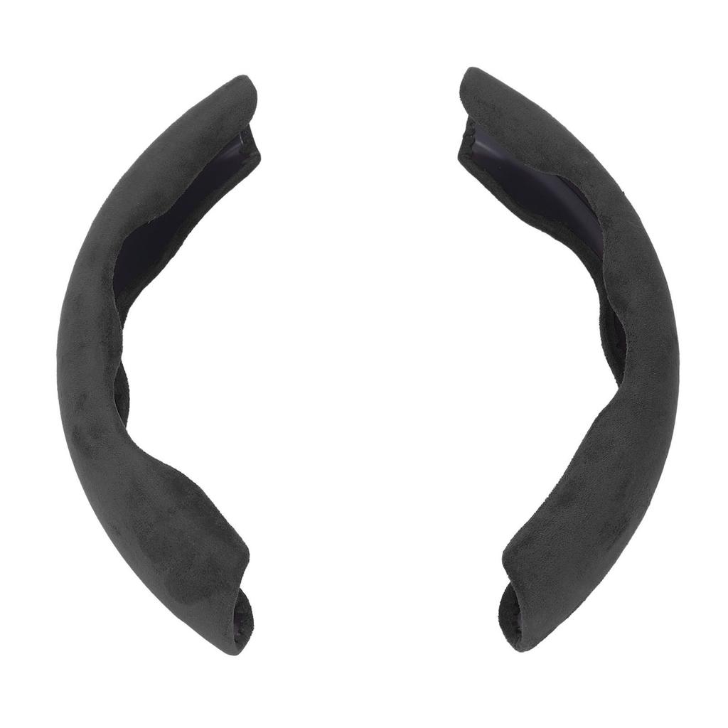 Suede Car Wheels Protector Steering Wheel Protection Covers Sweat Absorbent Replacement for Mercedes‑Benz C‑Class