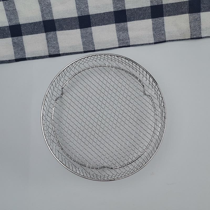 Edelstahl Drei-Schichten Heißluftfritteuse Dörrgerät Rack