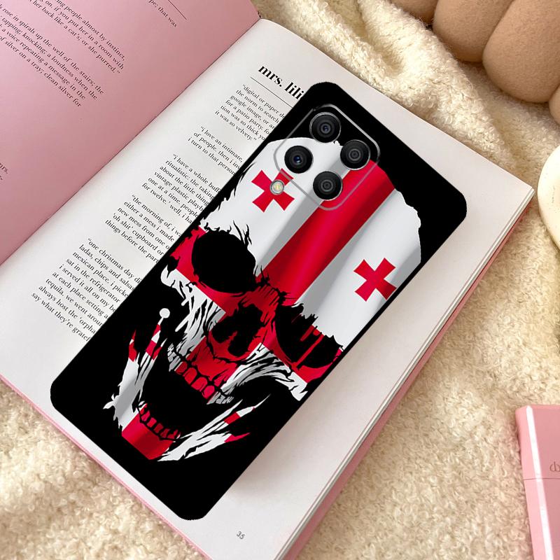 Georgia Flag Case For Samsung Galaxy M12 M14 M11 M13 M15 M06 M16 M36 M56 M31 M53 M32 M52 M35 M55 M34 M54