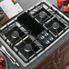 [Oil-Proof Stove Protector] 4pcs Oil-Proof Kitchen Gas Stove Protector Mat | Gas Range Liner, Stove Top Cover, Kitchen Accessories