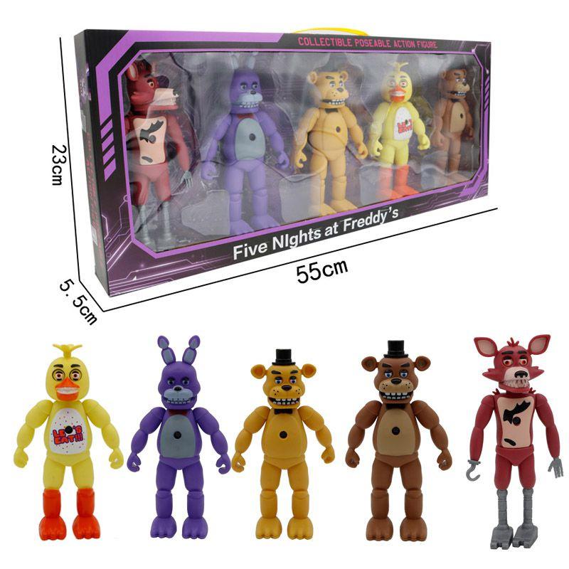 Five Nights At Freddy's Projector Action Figure Toy Set Safe Non-toxic And Designed For Kids 3 And Up