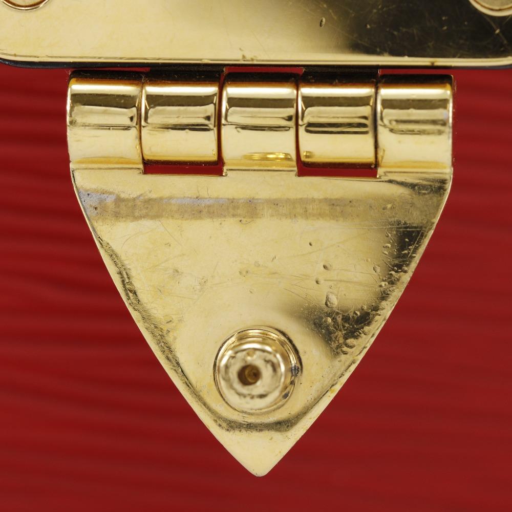 LOUIS VUITTON Trunk clutch Shoulder Bag M51697 2-way clutch Rouge Red Epi Leather Women Used