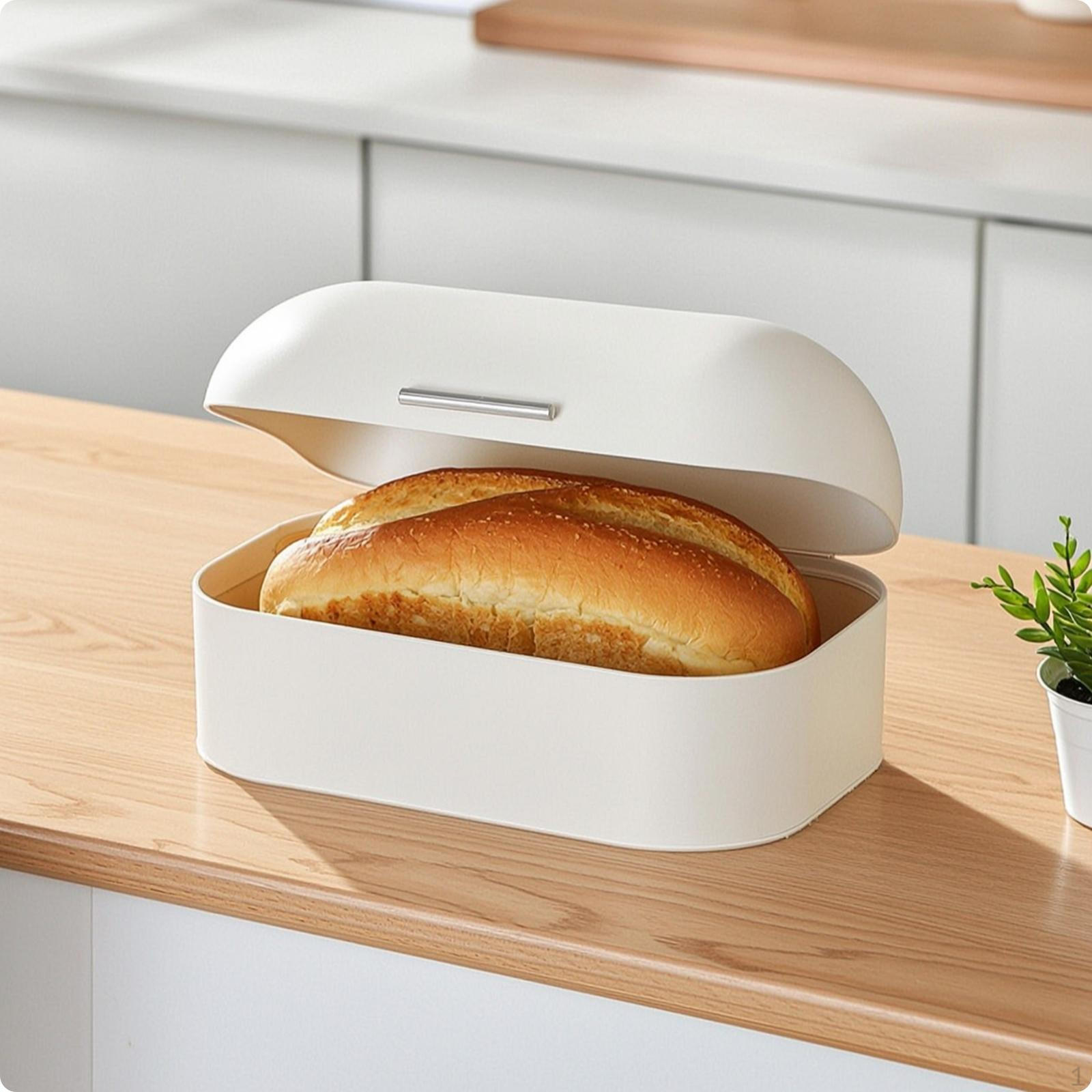 Bread Box with Lid Large Capacity