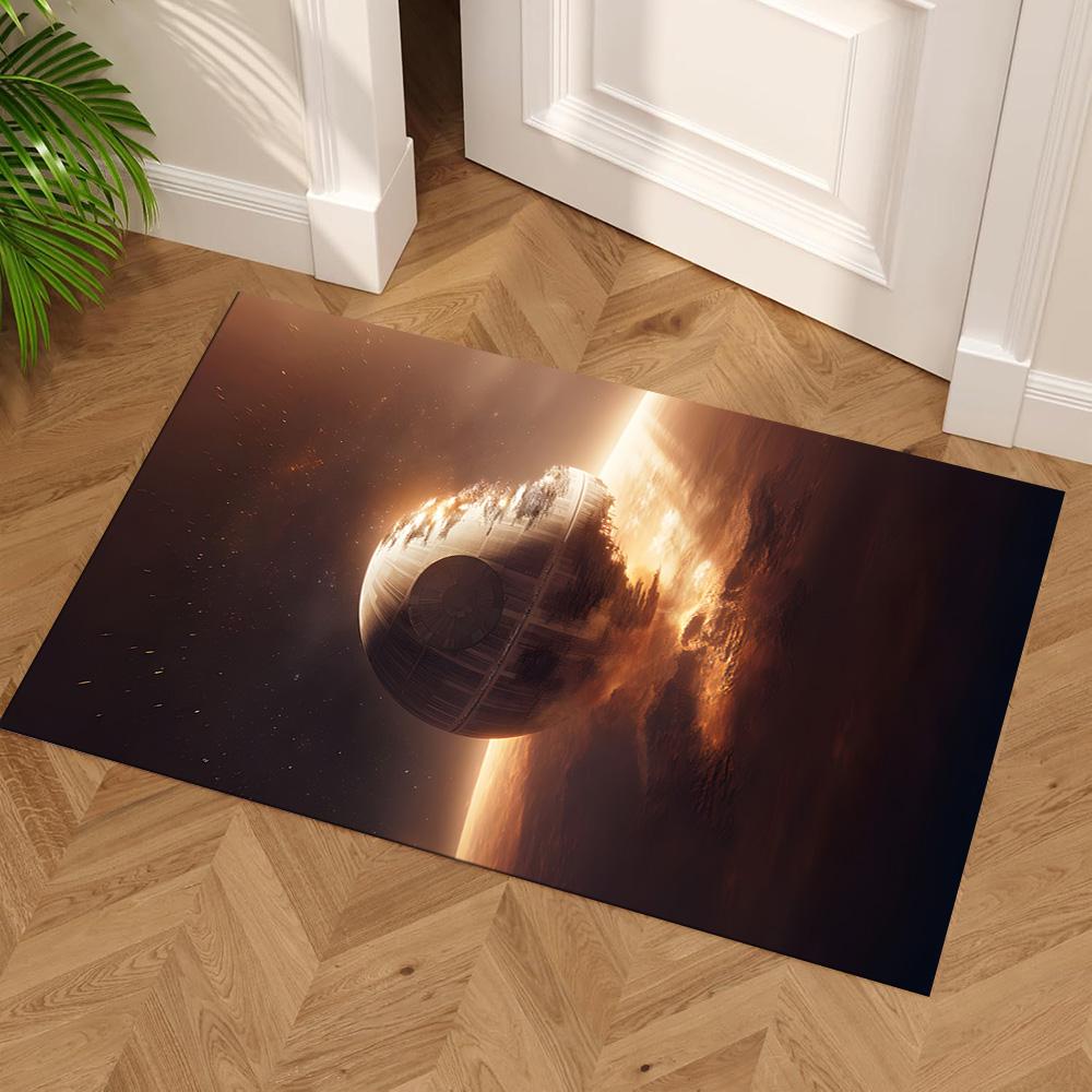 Star Wars Floor Rug Office Rug Suitable for Bedrooms Balcony Dormitory Playrooms Anti-slip Rug Decorate Offices Wedding Party Gift