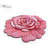 Sunflower Shaped Bath Mat Floor 3D Floral Design Non-Slip Dot-Embossed Backing Quick-Drying Large Rug Plush Carpet Soft Comfort Home Decor Moisture