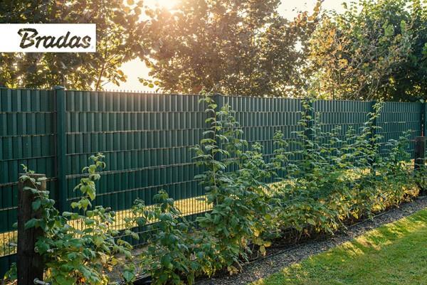Taśma Ogrodzeniowa Balkonowa Zielona 19Cm X 35M + Klipsy Montażowe