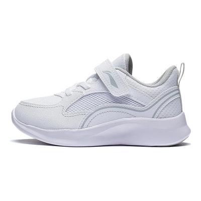 Li Ning Kids Ling Yue 3.0 Comfortable Versatile Non-Slip Casual Shoes Kids Casual Shoes White YKNT022-1