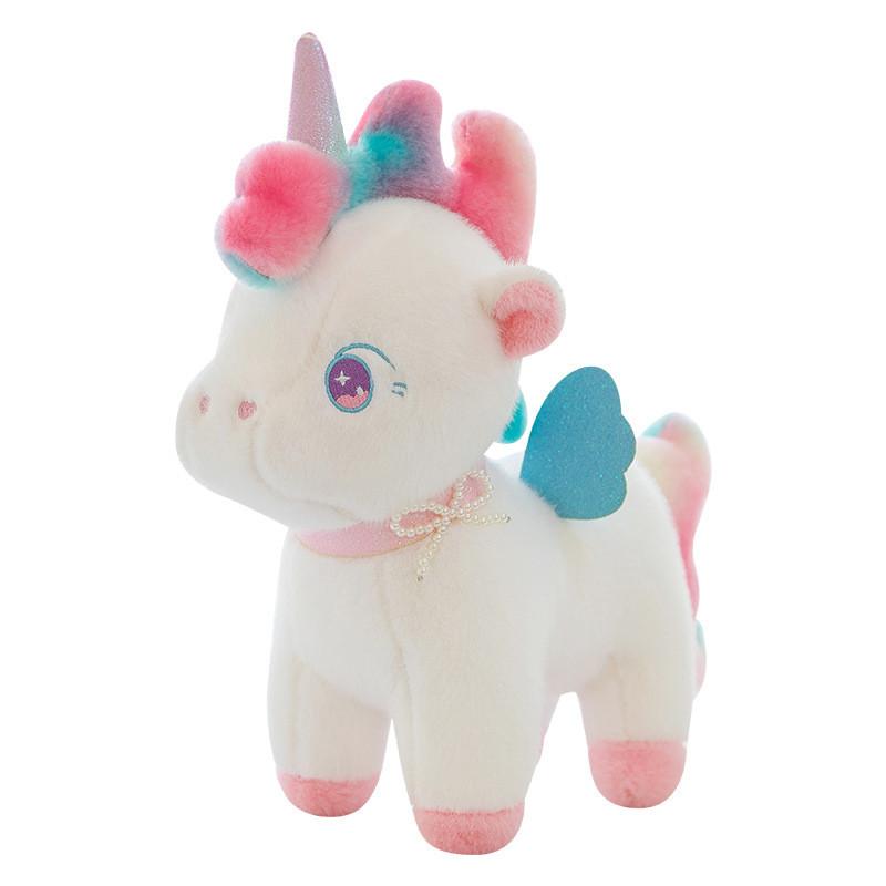Unicorn Plush Toy Soft Stuffed Animal Pillow For Kids Girls Bedroom Decor Special Characters Included