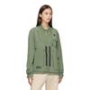 Anta Champion Outdoor Series Three-Proof Woven Stand Collar Climbing Jacket Women jackets Muddy-Olive-Green 162420616-4