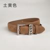 Velvet Matte Leather Women'S Belt Cowhide Women'S Women'S Belt With Casual Pants Jeans Girls Belt