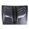 Universal Car Exterior Hood Vent Scoop Cover  Air Intake Trim Carbon Fiber Look