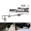 Universal Turbo Car Sound Whistle Exhaust Pipe Oversized Roar Maker For Auto